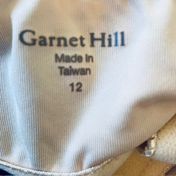 Garnet Hill Ruched Front Crossover Strap One Piece Swimsuit Baroque Paisley 12 - Picture 7 of 9